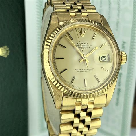 rolex date date gold|rolex datejust 18k gold price.